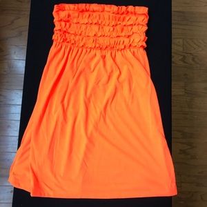 Ruffle beach coverup dress